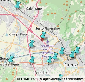Mappa Autostrada Firenze-Mare, 50019 Firenze FI, Italia (5.98143)