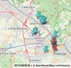 Mappa Autostrada Firenze-Mare, 50019 Firenze FI, Italia (3.65188)