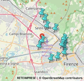 Mappa Autostrada Firenze-Mare, 50019 Firenze FI, Italia (3.54154)