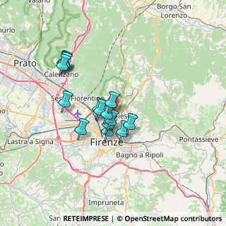Mappa Via della Concezione, 50139 Firenze FI, Italia (5.66133)