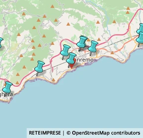 Mappa Sanremo corso Matuzia, 18038 Sanremo IM, Italia (4.83091)