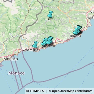 Mappa Sanremo corso Matuzia, 18038 Sanremo IM, Italia (15.28333)