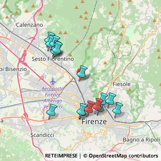 Mappa Via E. Ramirez de Montalvo, 50141 Firenze FI, Italia (4.12529)