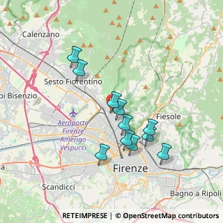 Mappa Via E. Ramirez de Montalvo, 50141 Firenze FI, Italia (3.30273)