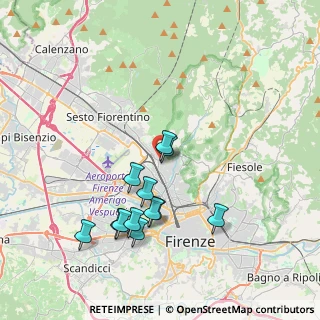 Mappa Fontanello acqua potabile, 50141 Firenze FI, Italia (3.76667)