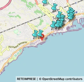 Mappa Lungomare Vittorio Emanuele II, 18038 Sanremo IM, Italia (1.18)