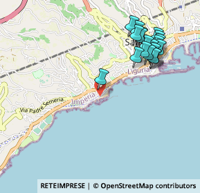 Mappa Lungomare Vittorio Emanuele II, 18038 Sanremo IM, Italia (1.1545)