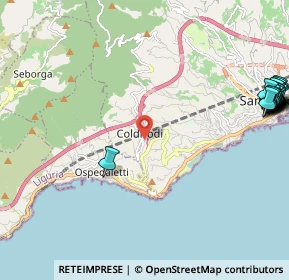 Mappa Strada dei Pagliai, 18038 Sanremo IM, Italia (3.392)