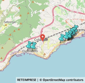 Mappa Via Monte Ortigara, 18038 Sanremo IM, Italia (2.28583)