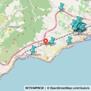 Mappa Via Monte Ortigara, 18038 Sanremo IM, Italia (3.00733)