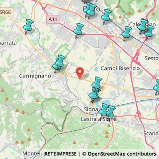 Mappa Via Sandro Pertini, 50058 Sant'Angelo FI, Italia (6.12)