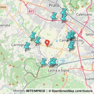 Mappa Via Sandro Pertini, 50058 Sant'Angelo FI, Italia (4.23429)