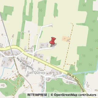 Mappa Via Sottomonte, 64, 55012 Capannori, Lucca (Toscana)