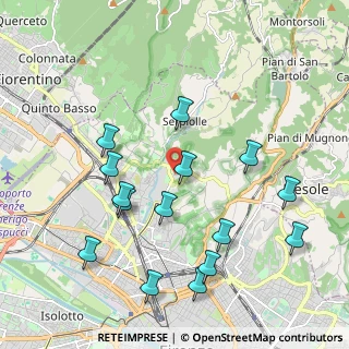 Mappa Viale Gaetano Pieraccini, 50141 Firenze FI, Italia (2.22867)