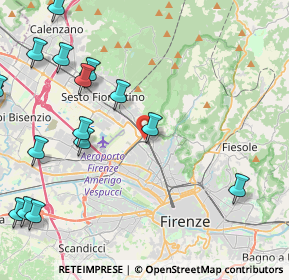 Mappa Via Enrico Bemporad, 50141 Firenze FI, Italia (5.95188)