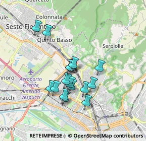 Mappa Via Enrico Bemporad, 50141 Firenze FI, Italia (1.51125)