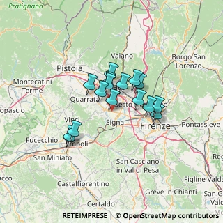 Mappa 50058 Sant'Angelo FI, Italia (9.89813)