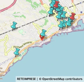 Mappa Via Privata Tivoli, 18038 Sanremo IM, Italia (1.3315)