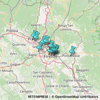 Mappa Area di parcheggio, 50139 Firenze FI, Italia (6.69154)