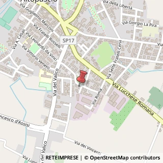 Mappa Via E.Fermi, 10/Interno, 55011 Altopascio, Lucca (Toscana)