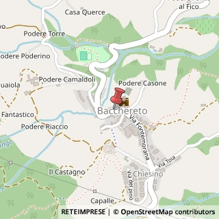 Mappa Via Molinaccio, 10, 59015 Carmignano, Prato (Toscana)