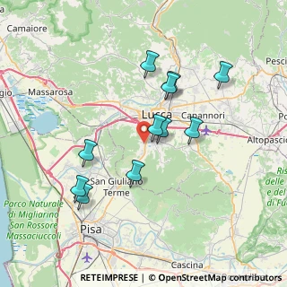 Mappa Via del Colletto, 55100 Lucca LU, Italia (6.9)