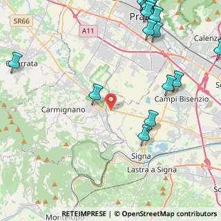 Mappa Via De Amicis, 50058 Signa FI, Italia (6.8315)