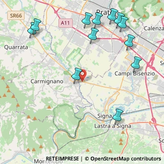 Mappa Via De Amicis, 50058 Signa FI, Italia (5.73917)