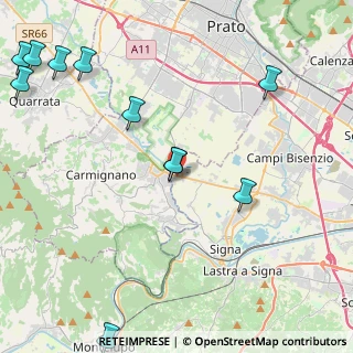 Mappa Via De Amicis, 50058 Signa FI, Italia (5.92545)