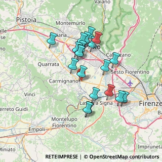 Mappa Via De Amicis, 50058 Signa FI, Italia (6.5365)