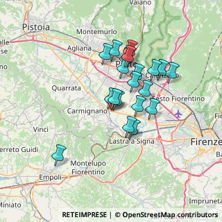 Mappa Via De Amicis, 50058 Signa FI, Italia (5.9175)