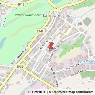 Mappa Piazza Giovanni Falcone, 5, 51035 Lamporecchio, Pistoia (Toscana)