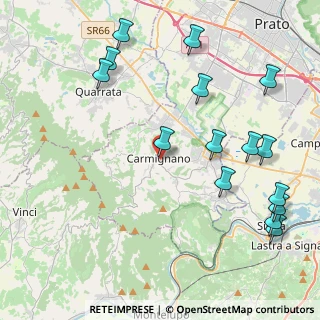 Mappa Largo della Misericordia, 59015 Carmignano PO, Italia (5.30667)
