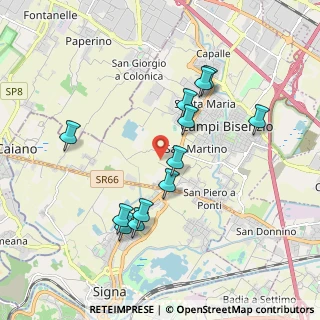 Mappa Via delle Pertiche, 50058 Signa FI, Italia (1.87417)