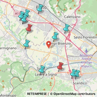 Mappa Via delle Pertiche, 50058 Signa FI, Italia (5.54692)