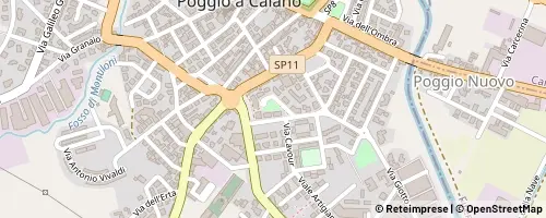 Mappa Poggio a Caiano