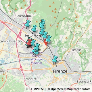 Mappa Via Mario Luzi, 50141 Firenze FI, Italia (3.02474)