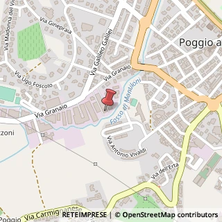 Mappa Via del Granaio, 101, 59023 Poggio a Caiano, Prato (Toscana)