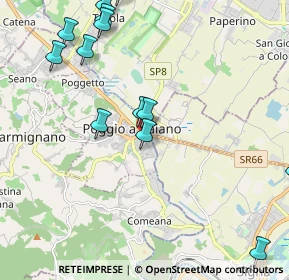 Mappa Via L. Becagli, 59016 Poggio a Caiano PO, Italia (2.69643)