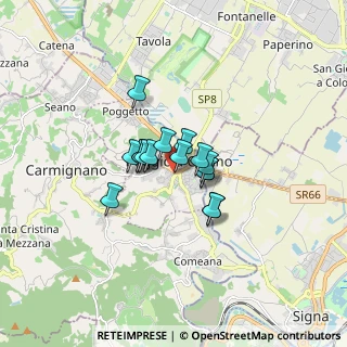 Mappa Via Alessandro Allori, 59016 Poggio a Caiano PO, Italia (0.975)