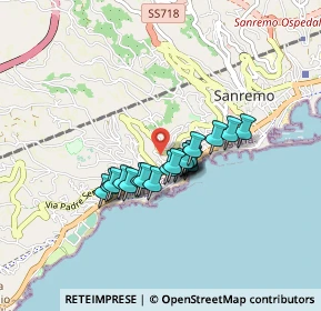 Mappa Via Hope, 18038 Sanremo IM, Italia (0.5985)