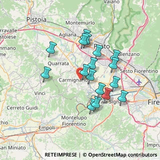 Mappa Via del Granaio, 59015 Carmignano PO, Italia (6.48824)