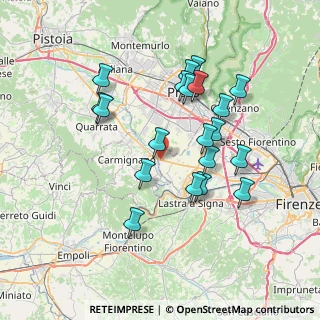 Mappa Via Francesco Petrarca, 50058 Ponte all'Asse FI, Italia (7.0315)