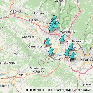 Mappa Via Francesco Petrarca, 50058 Ponte all'Asse FI, Italia (6.82938)