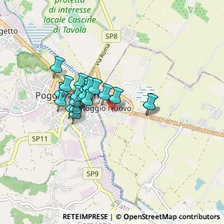 Mappa Via Francesco Petrarca, 50058 Ponte all'Asse FI, Italia (0.7165)
