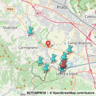Mappa Via Francesco Petrarca, 50058 Ponte all'Asse FI, Italia (4.22333)