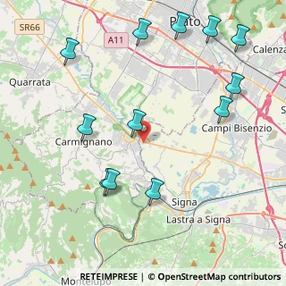 Mappa Via Francesco Petrarca, 50058 Ponte all'Asse FI, Italia (5.16083)