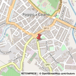 Mappa Via Risorgimento, 24, 59016 Poggio a Caiano PO, Italia, 59016 Poggio a Caiano, Prato (Toscana)