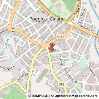 Mappa Via Risorgimento, 31, 59016 Poggio a Caiano, Prato (Toscana)