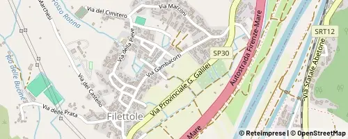 Mappa Vecchiano